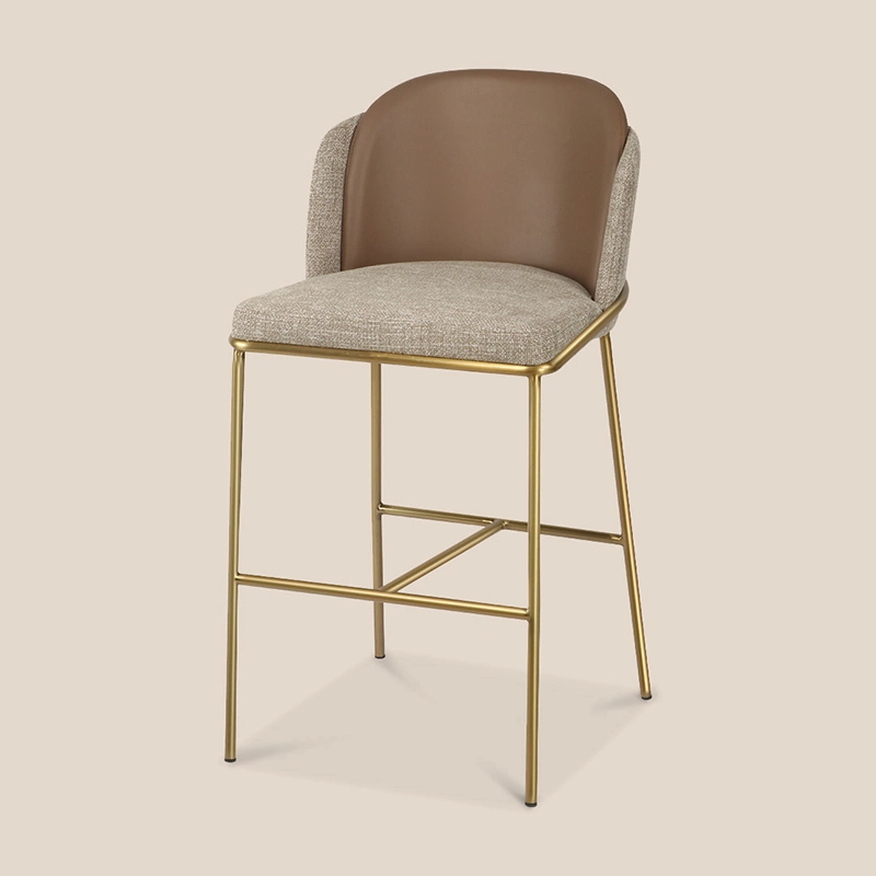 Crafted Fil Noir Bar Stool #M1042 Vendor MISIRUI 1