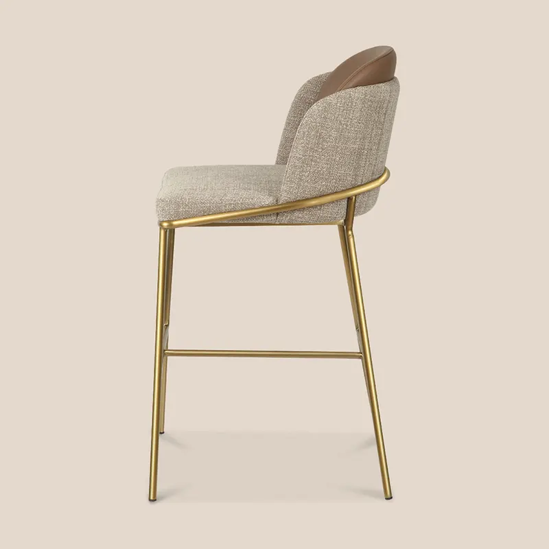 High Quality Modern Genuine Leather Bar Stools Price List 4