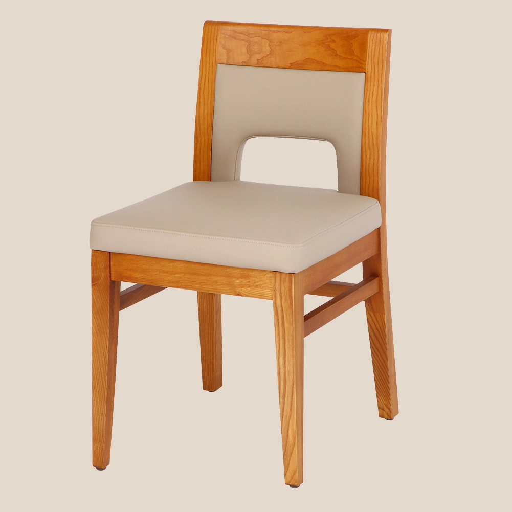 极简主义风格镂空实木椅 #M2365 定制工厂 MISIRUI 1