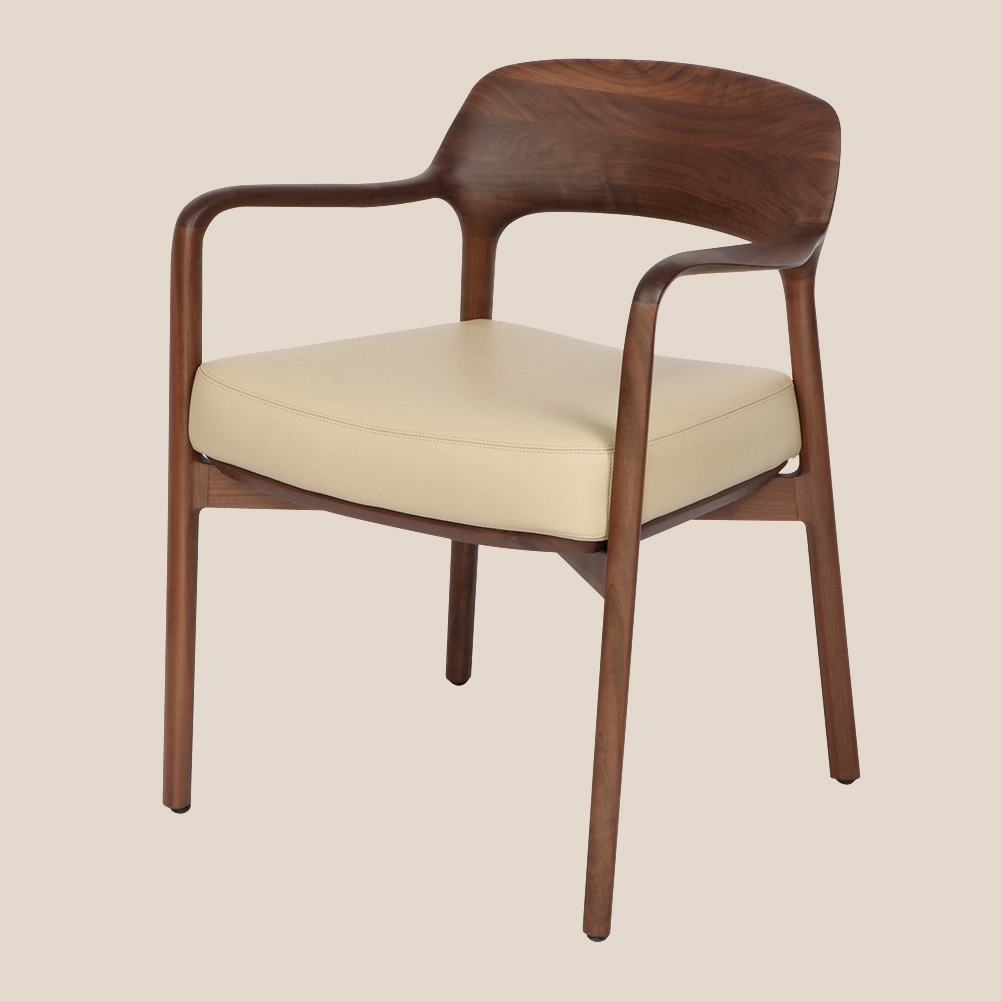 MISIRUI Hiroshima massivt trästol #M2372 1