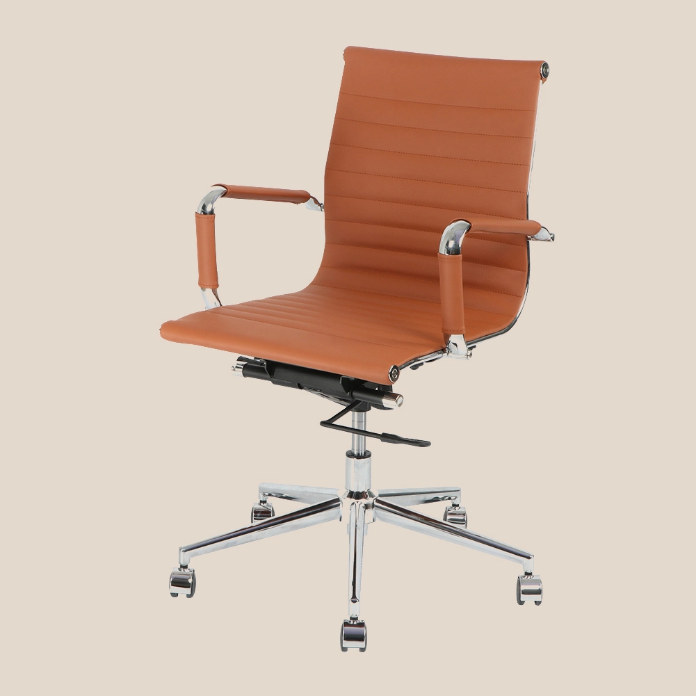 MISIRUI Leather Office Meeting Chair #M3181 1