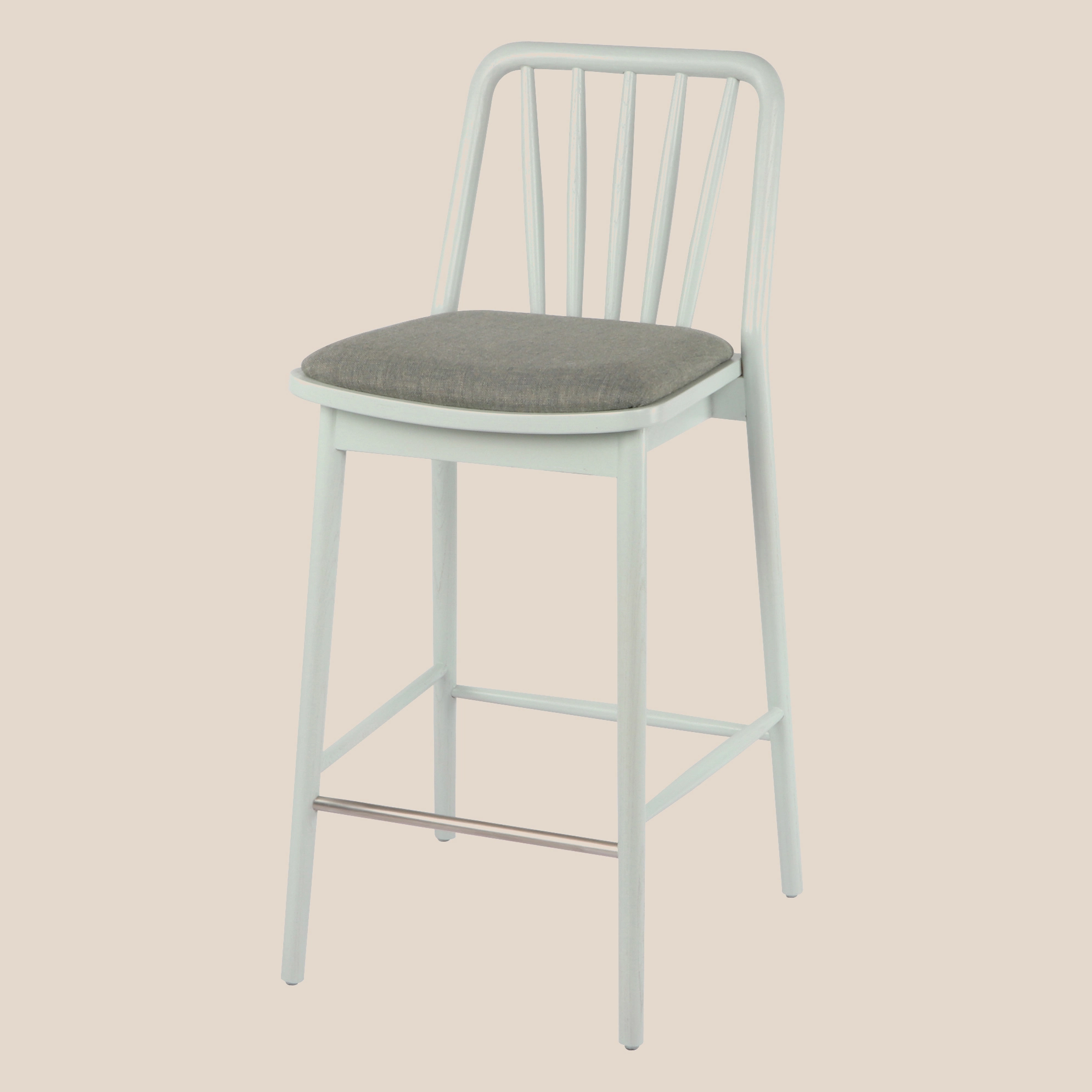 Karrige minimaliste bari MISIRUI e bardhë dhe gri #M1080 1