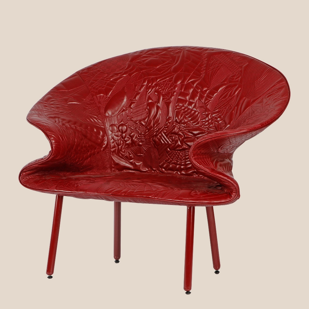 Klassisk rød fritidsstol #M3235 1