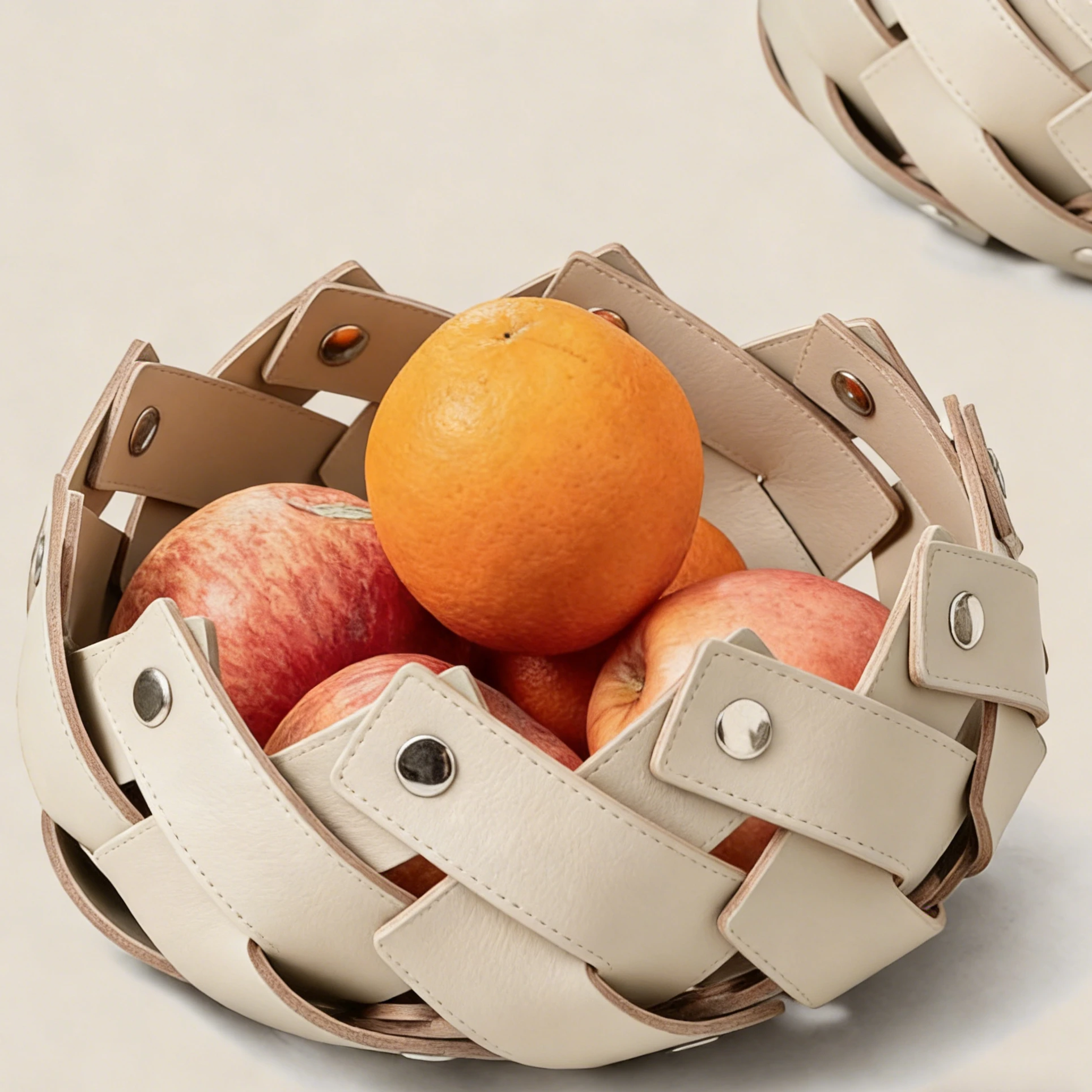 Kukkaissisustuskuvioinen hedelmäkulho #MSR021-3 1