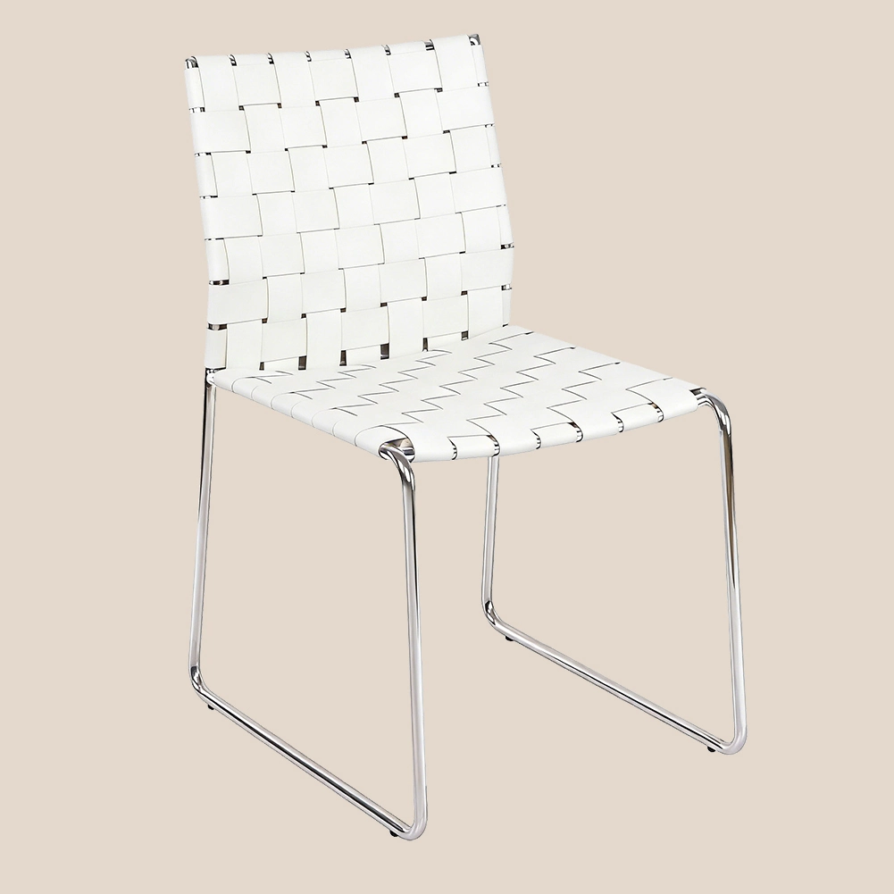 Dokuma Serisi · Izgara Desenli Konsol Yemek Sandalyesi #M2185 1