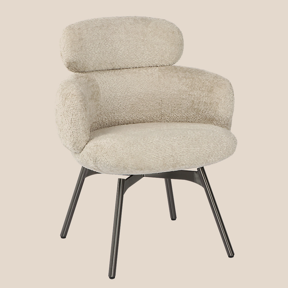 Buet serie · Spisestol med spandarmlæn #M2289 1