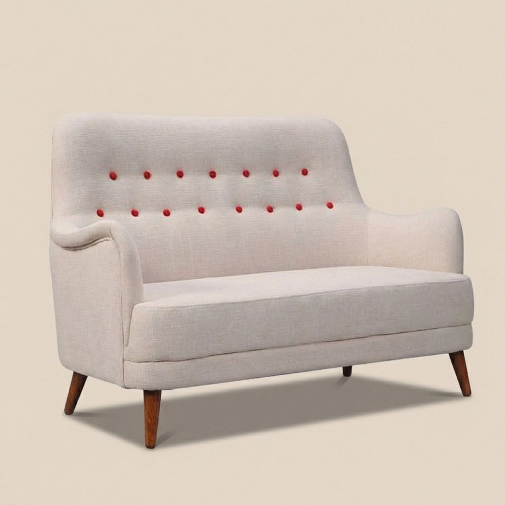 빈티지 시리즈 · 클래식 아메리칸 캐주얼 패브릭 소파 #M5001-2 1