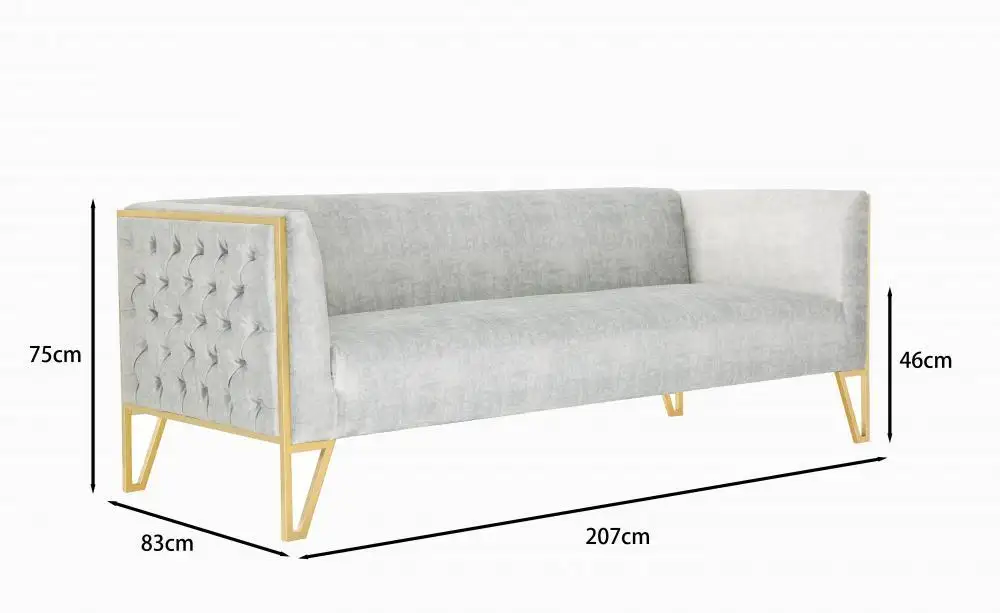 Blue Living Room Sofa by MISIRUI 4