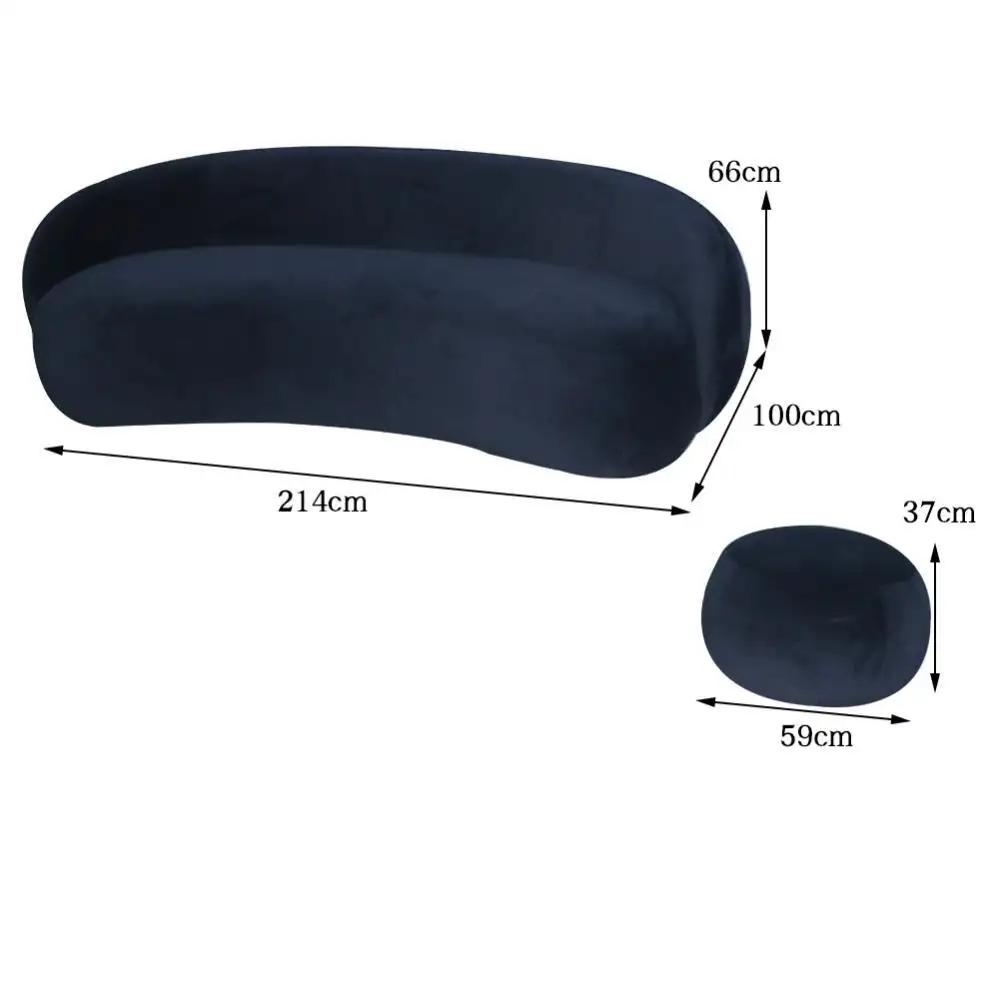 Living Room Fabric Sofas Grey Living Room Sofas Supplier 7