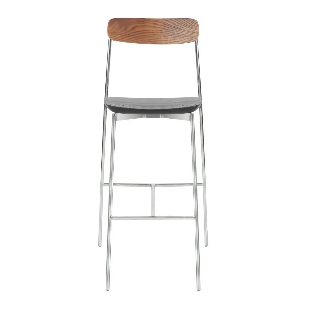New design minimalist wooden sia bar stool 1