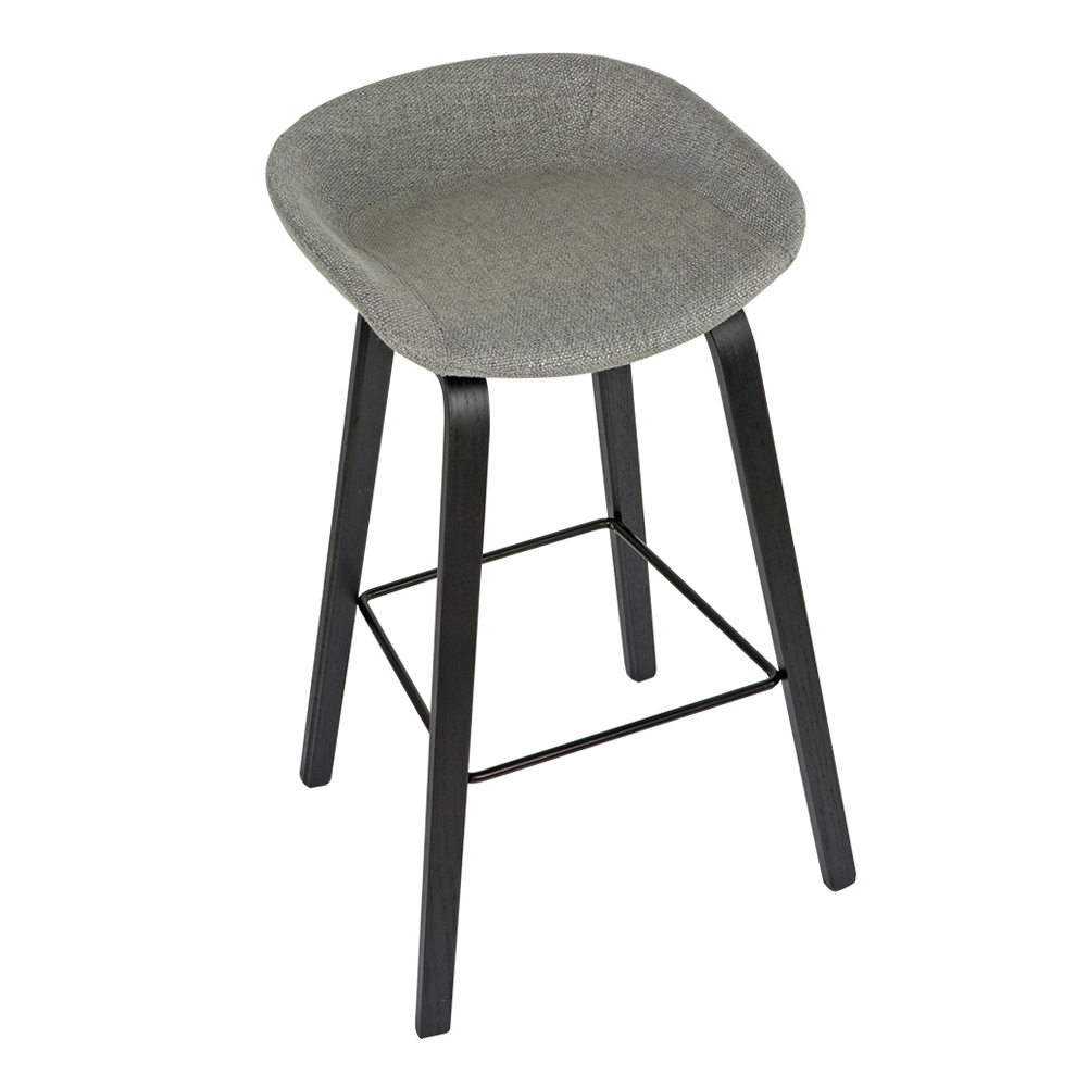 Fest Holz PP Liner Grey Insel Bar Hocker 1