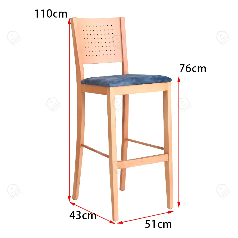 Black Counter Stools Products Wholesale - MISIRUI 7