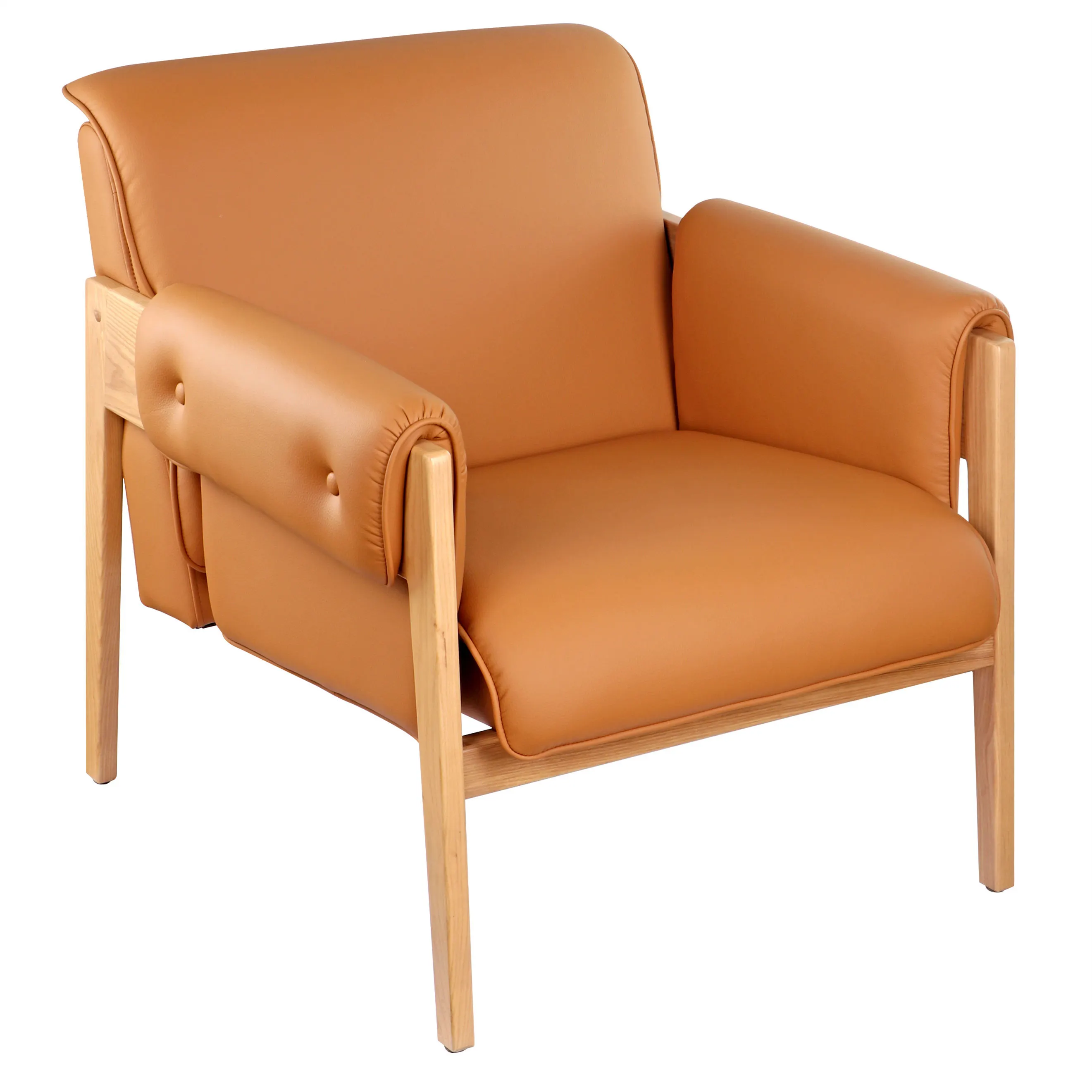 Zolidd Holz a Lieder Casual Sofa Stull 1