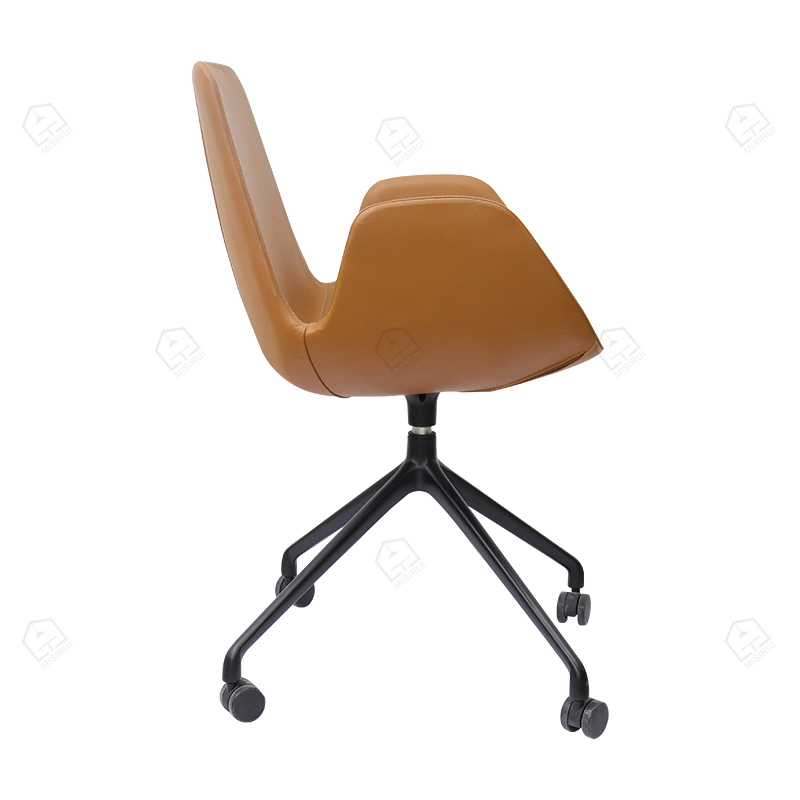 BESE de aluminio con silla de oficina de la rueda 1