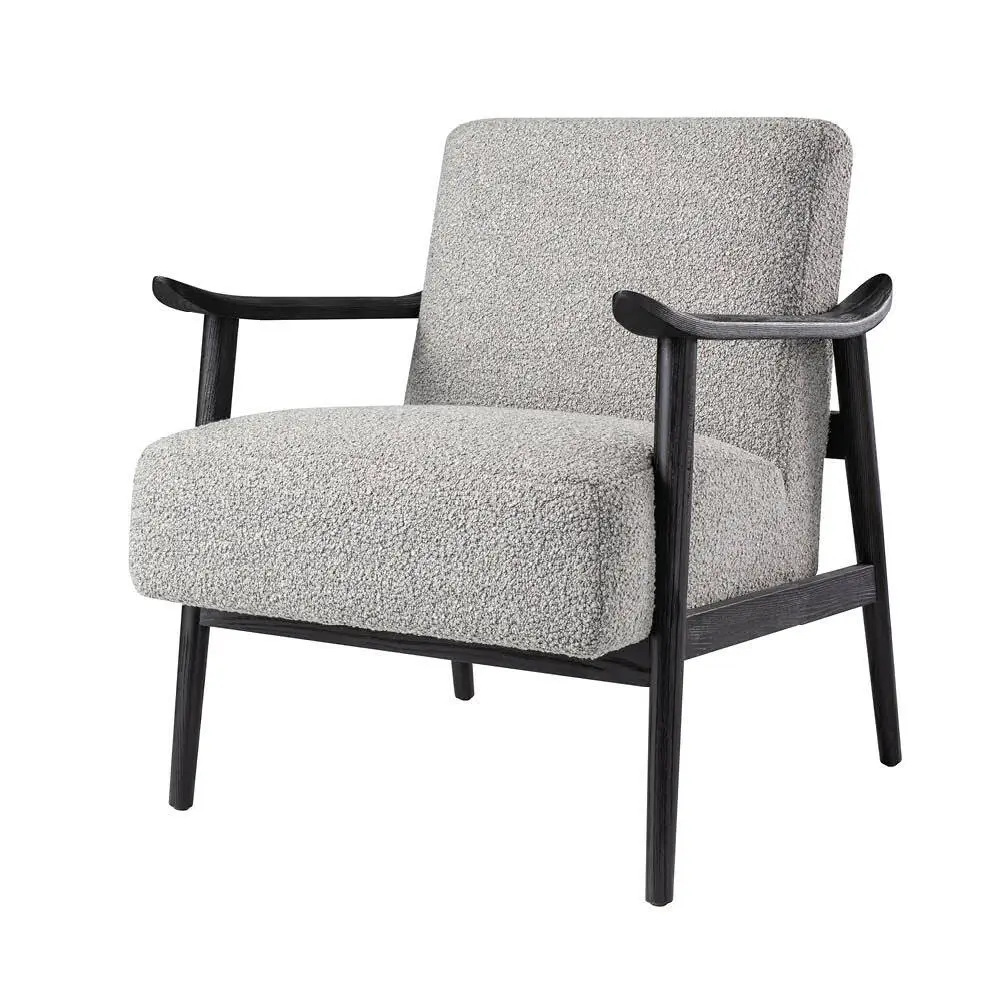 Stoff Armlehre Lounge Stuhl Single Sofa 1
