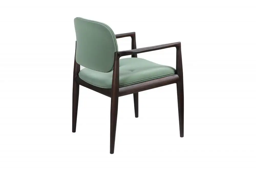 Products Best Leather Dining Chairs SHEKOU FOB Factory 5