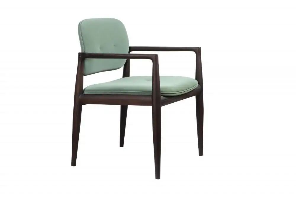 Products Best Leather Dining Chairs SHEKOU FOB Factory 7