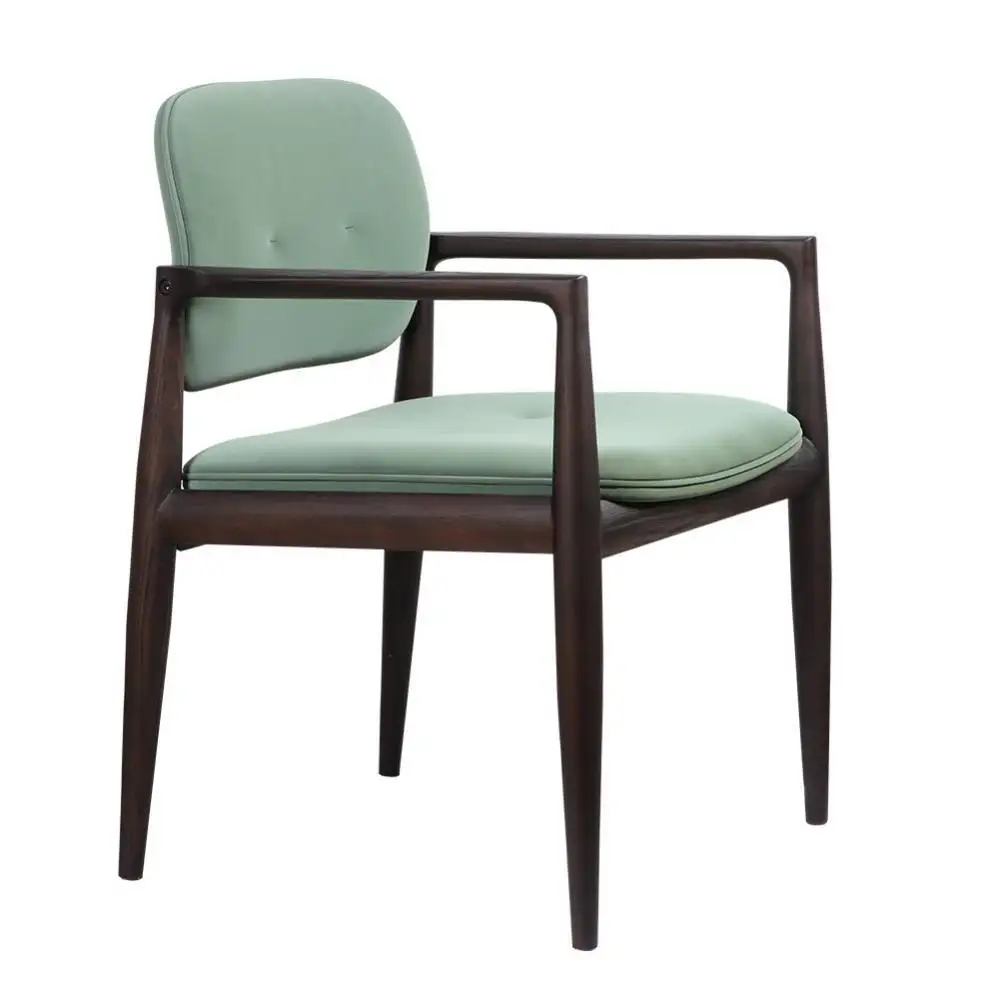 Products Best Leather Dining Chairs SHEKOU FOB Factory 6