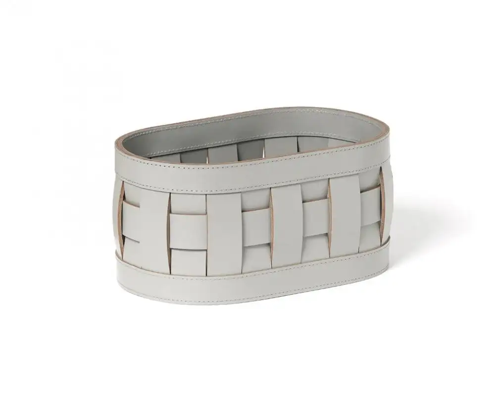 Best Saddle Leather Storage Baskets Price List 3