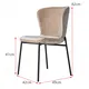 Aluminum Side Dining Chair 20 Piece/Pieces Side Dining Chair Wholesale - MISIRUI 5
