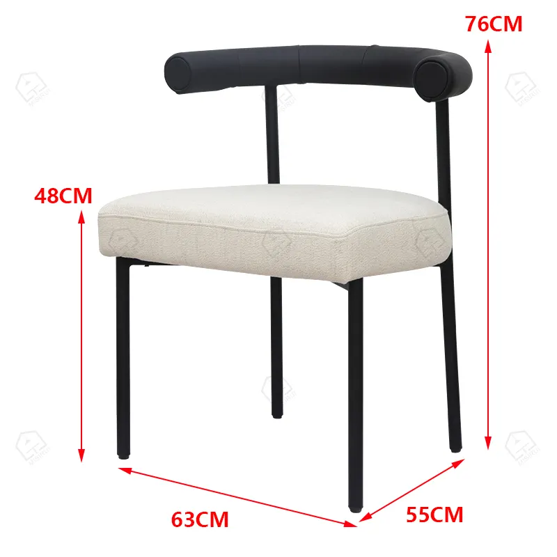 Aluminum Side Dining Chair YANTIAN Side Dining Chair Wholesale - MISIRUI 6