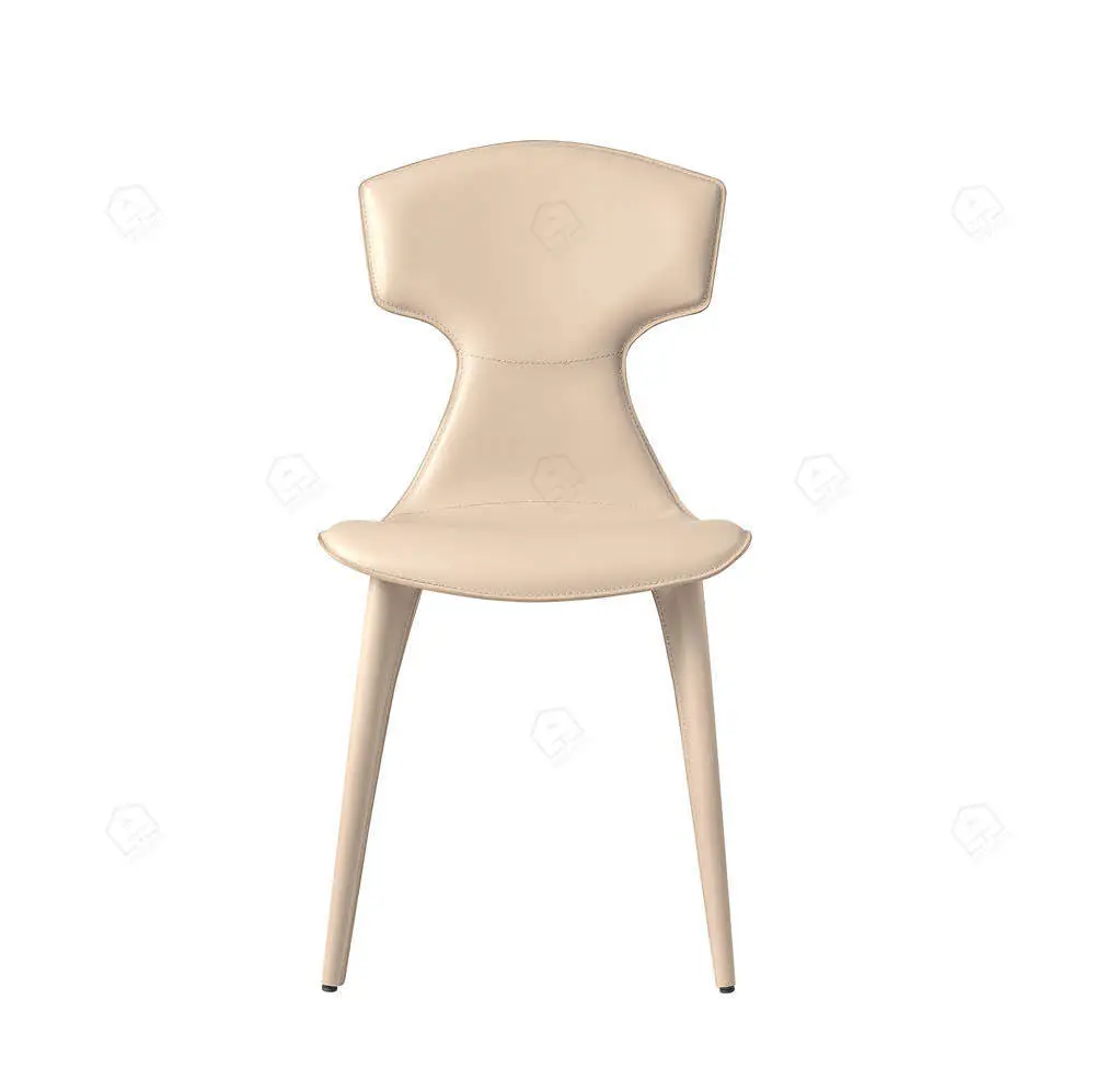 Italienesch Minimalist Reis Wäiss Leder Stand Säit Still 1