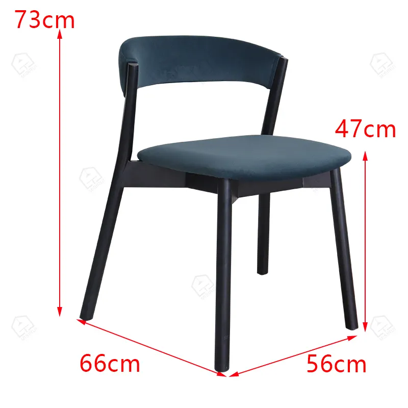 MISIRUI Aluminum Side Dining Chair Ocean Supplier 6