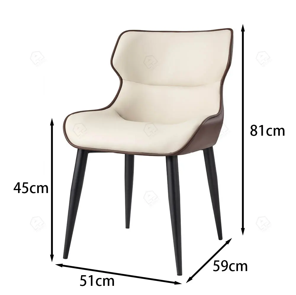 Customized Aluminum Side Dining Chair Company 6