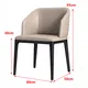 MISIRUI Black Leather Dining Room Chairs EXW for Sale 5