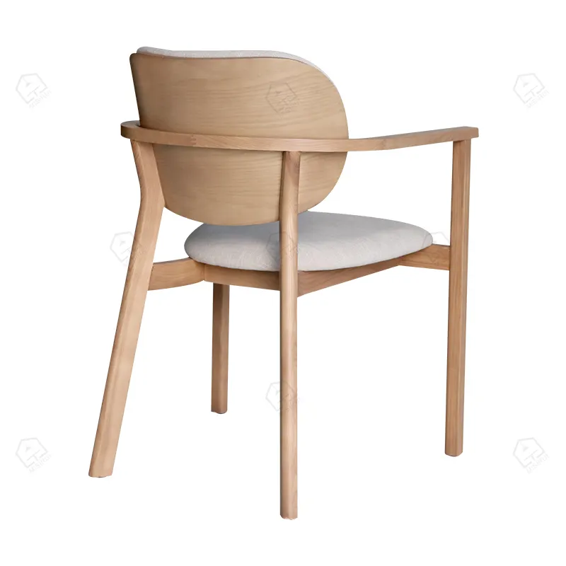 White Leather Dining Room Chairs NANSHA Products Wholesale - MISIRUI 5