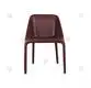 MISIRUI Black Leather Dining Room Chairs Price List-1 3
