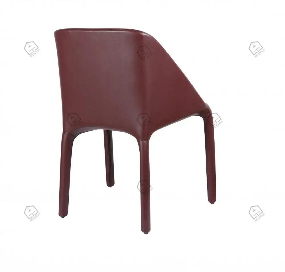 MISIRUI Black Leather Dining Room Chairs Price List-1 5