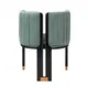MISIRUI White Leather Dining Room Chairs YANTIAN Factory 5