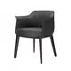 MISIRUI Black Leather Dining Room Chairs Express Black Leather Dining Room Chairs Manufacturer 3