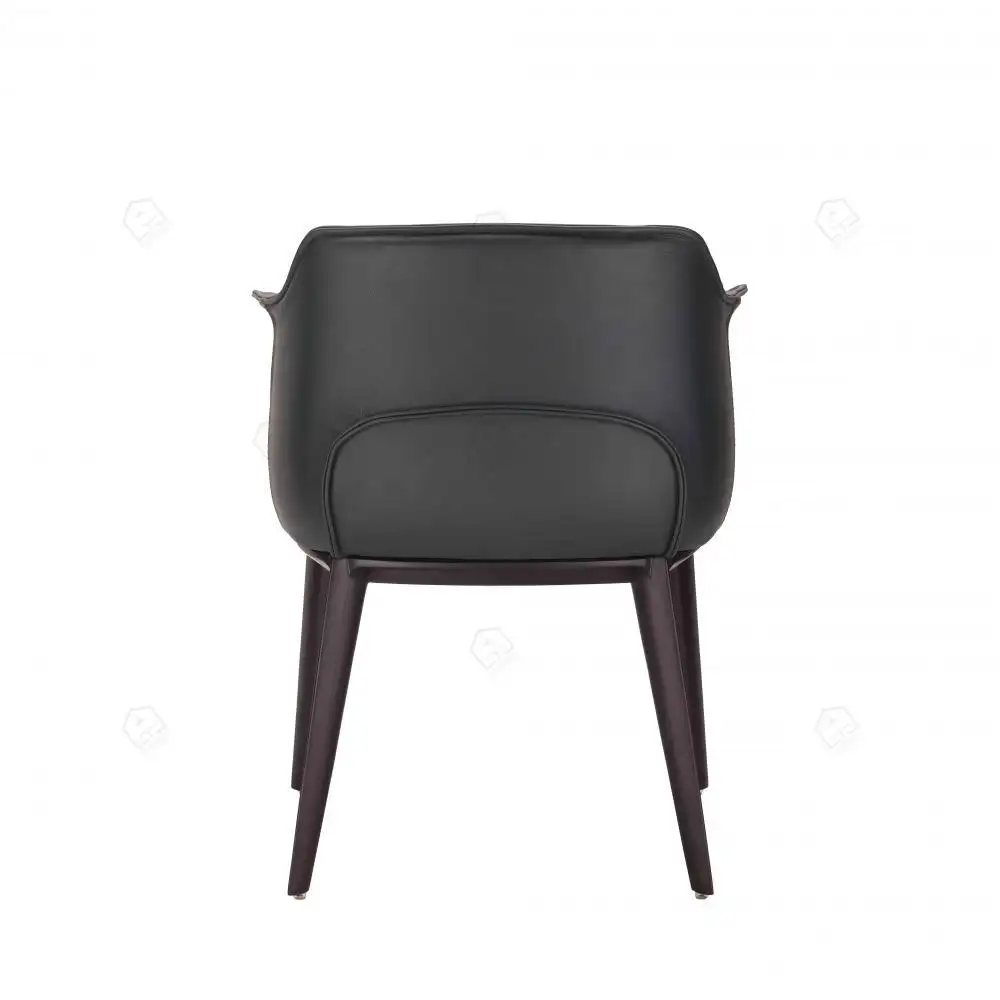 MISIRUI Black Leather Dining Room Chairs Express Black Leather Dining Room Chairs Manufacturer 4