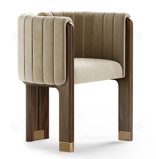 MISIRUI Black Leather Dining Room Chairs T/T for Sale 3