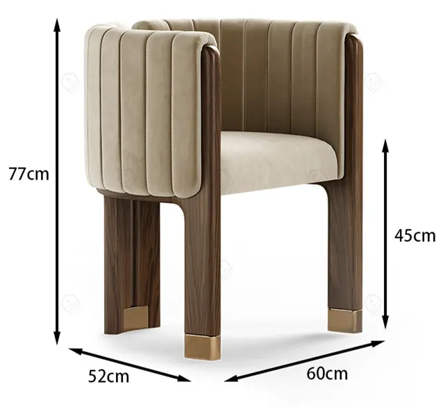 MISIRUI Black Leather Dining Room Chairs T/T for Sale 6