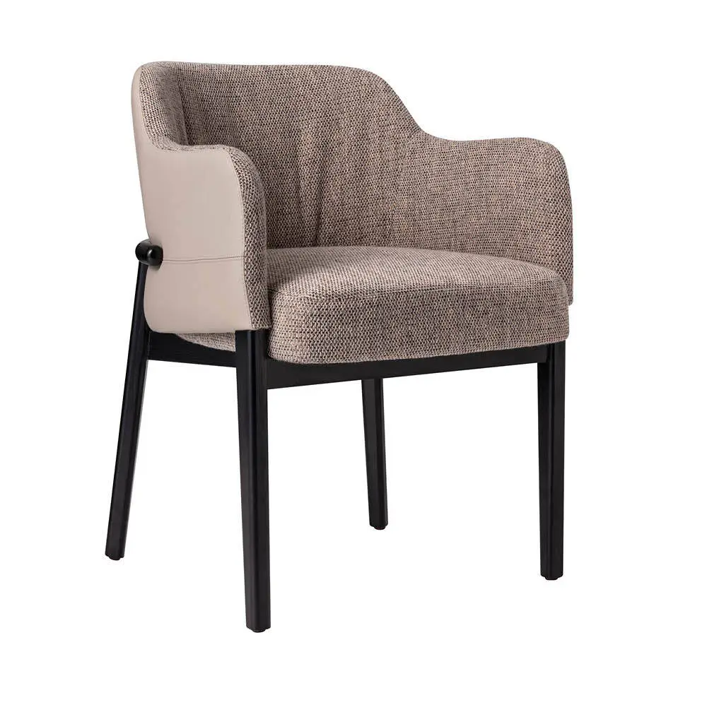 Hell gro Minimaliststil Holz Armrest Trench Still 1