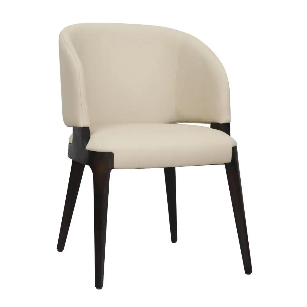White Dining Room Chairs by MISIRUI 6