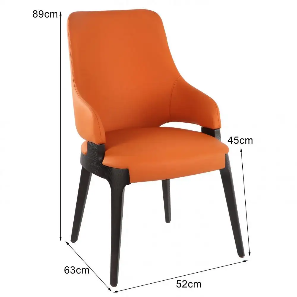 Products Leather Dining Room Chairs SHEKOU T/T Factory 9