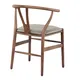 White Leather Dining Room Chairs by MISIRUI 5