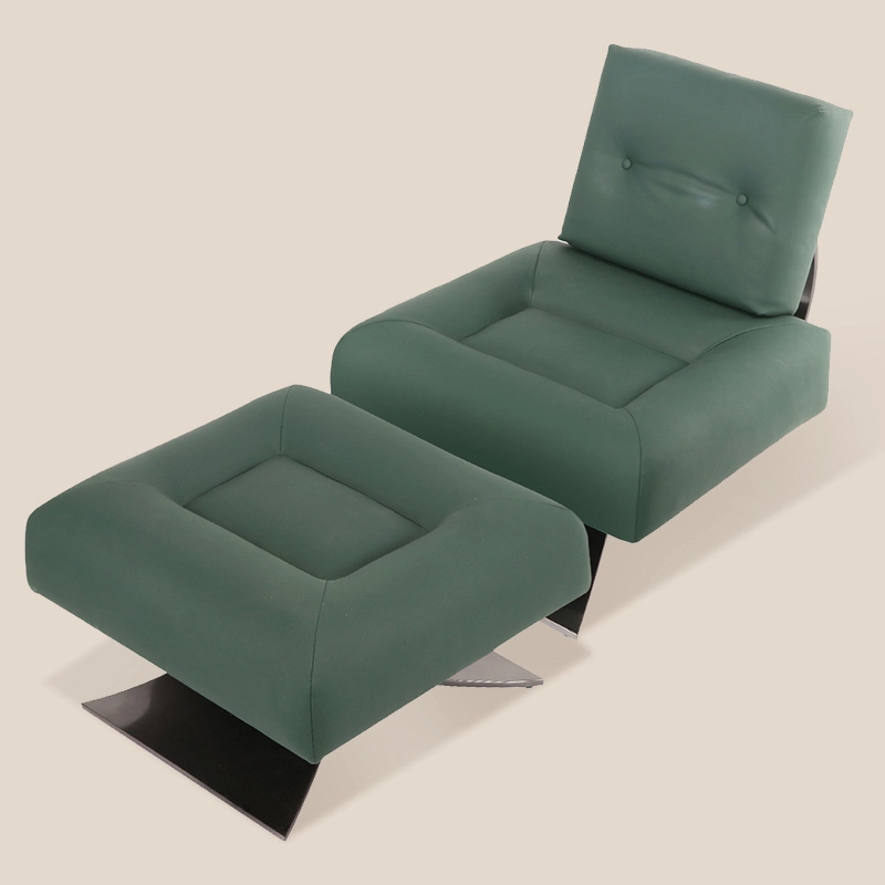 Modern gréng Lieder Alta Lounge Stull # M3173 MAT METALLISCH BASMEARDEARD MISIRUI MISIRUI 1