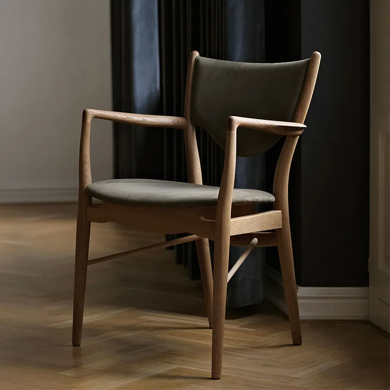 Customized Black Leather Chairs for Sale Company 7