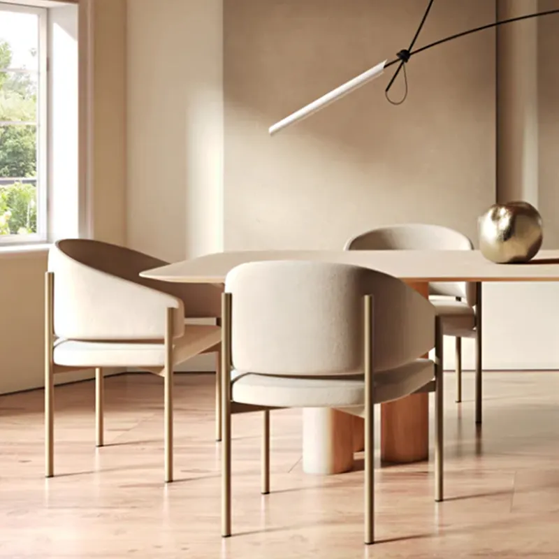 Modern Metal Dining Chairs Price List 6