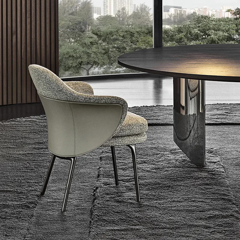 Affordable Leather Chairs Leather Dining Chairs Wholesale - MISIRUI 9