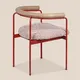 Black Metal Dining Chairs by MISIRUI 4