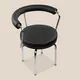 Custom Blue Metal Dining Chairs Company 3