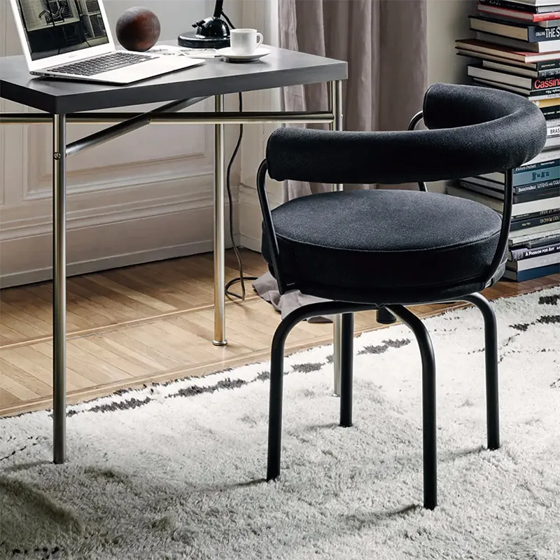 Custom Blue Metal Dining Chairs Company 6