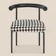 Gray Metal Dining Chairs by MISIRUI 2