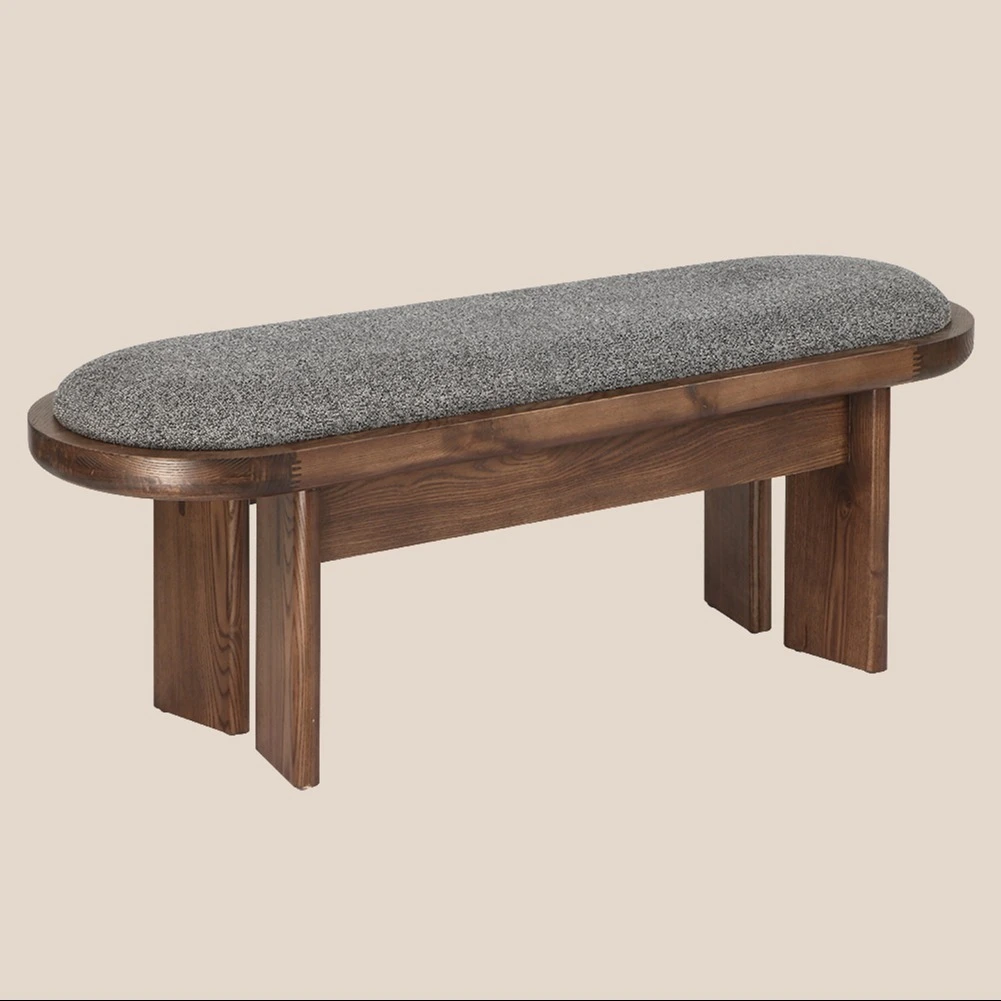 Living Room Catania Cushioned Bench Modern Seating Bench#M3195 for MISIRUI 1